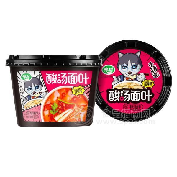 豫樹酸湯面葉酸辣味方便食品