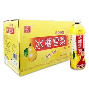 闻乐冰糖雪梨 果味饮料500mlx15瓶