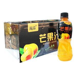 聞樂(lè) 芒果汁果味飲料380mlx24瓶