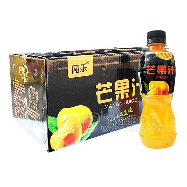 聞樂 芒果汁果味飲料380mlx24瓶