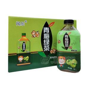 聞樂青梅綠茶 果味飲料1L