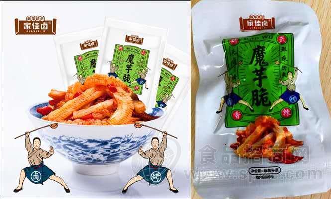 家佳卤 魔芋脆 麻辣食品