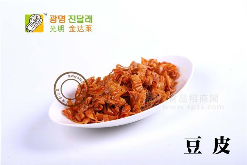 延边朝鲜族光明金达莱特色拌豆皮招商