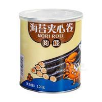 罐装肉松海苔夹心卷新品招商100g