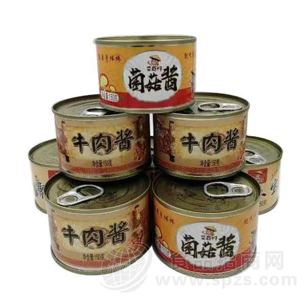 采菇仔  菌菇酱 牛肉酱  调味酱 150g