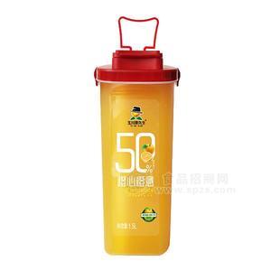 玉川果先生橙心橙意樂扣杯乳酸菌果汁招商1.5L