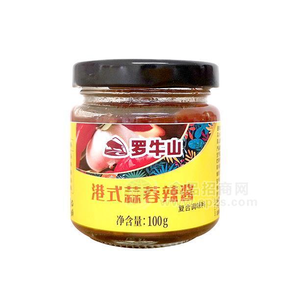 羅牛山 港式蒜蓉辣醬 復(fù)合調(diào)味料  調(diào)味醬100g