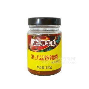 罗牛山 港式蒜蓉辣酱 复合调味料 调味酱 180g