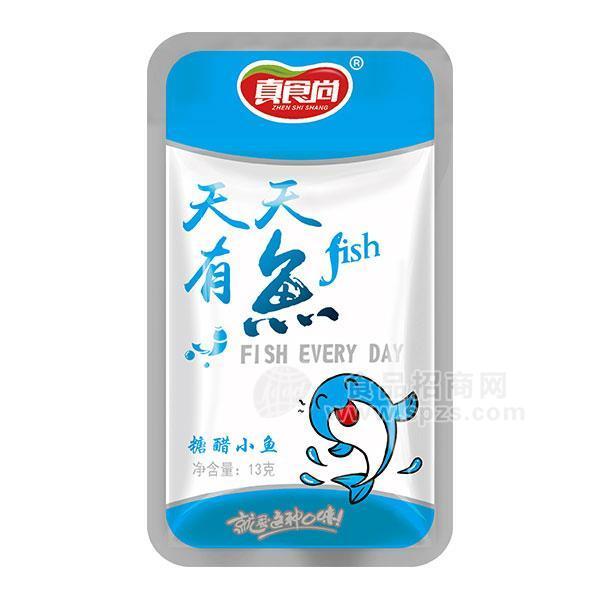 真食尚天天有魚 糖醋小魚休閑食品13g