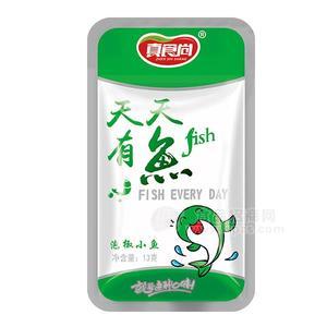 真食尚 天天有鱼泡椒小鱼 休闲食品13g