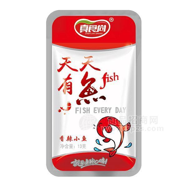 真食尚天天有鱼 香辣小鱼休闲食品13g