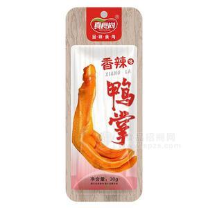 真食尚 香辣味鸭掌休闲食品30g