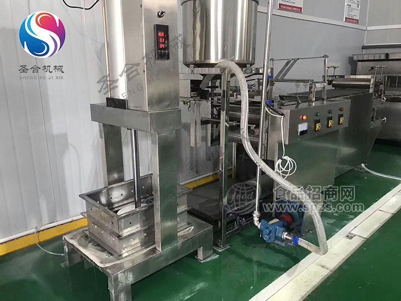 大产量豆腐皮加工生产线,新型整套自动豆腐皮机器,仿手工豆腐皮机