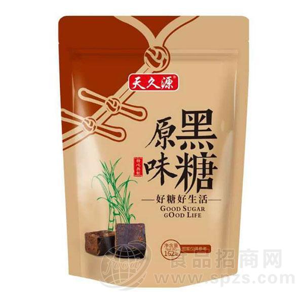 天久源原味黑糖162g