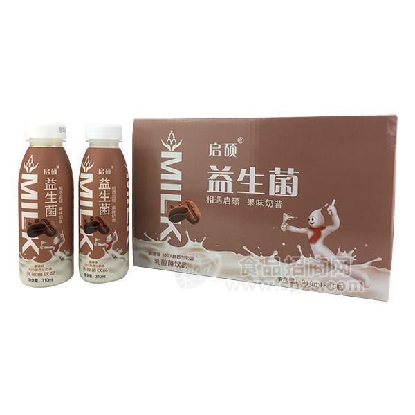 启硕咖啡奶昔益生菌 乳酸菌饮品310mlx15瓶