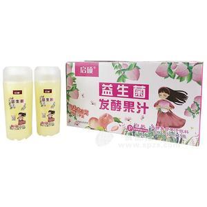 启硕白桃发酵复合果汁饮料 450mlx15瓶