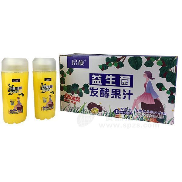 启硕百香果发酵复合果汁饮料 450mlx15瓶