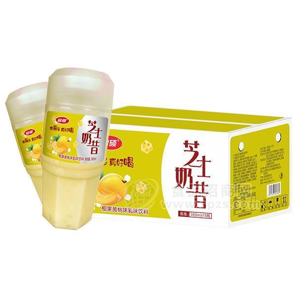 启硕芝士奶昔 黄桃味380mlx15瓶