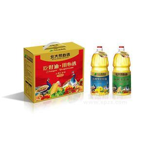 北大荒集团 压榨玉米油 食用油 一级压榨1.8Lx2瓶