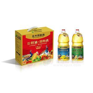 北大荒集團(tuán) 壓榨玉米油 食用油 一級(jí)壓榨1.8Lx2瓶