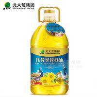 大荒老榨坊 葵花籽油 一級(jí)壓榨食用油招商加盟5L