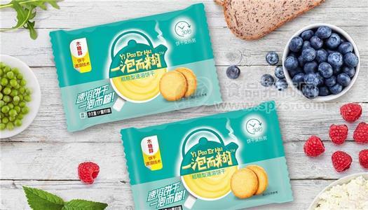 一泡而糊速溶饼干袋装