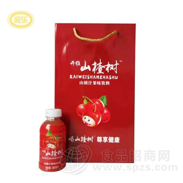 山楂汁果味饮料 礼袋装380mlx15瓶