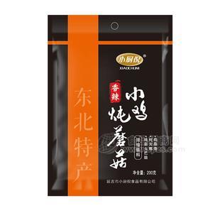 小廚倪東北特產(chǎn)小雞燉蘑菇香辣醬料招商