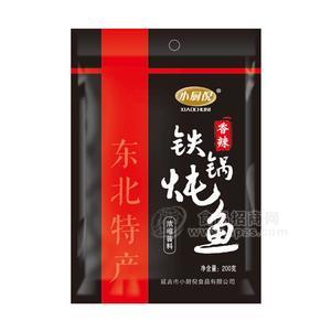 小廚倪鐵鍋燉魚(yú)香辣濃縮醬料200g招商