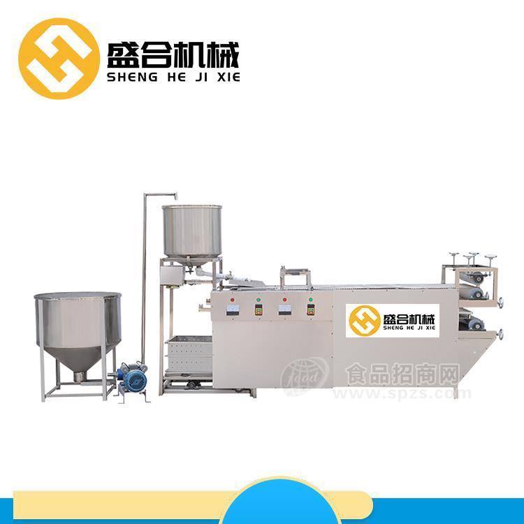 广安豆腐皮机商用全自动 仿手工豆腐皮一体机