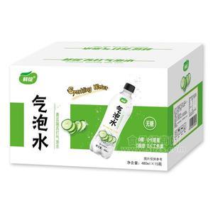 鮮綻青瓜味蘇打氣泡水整箱招商480mlx15瓶