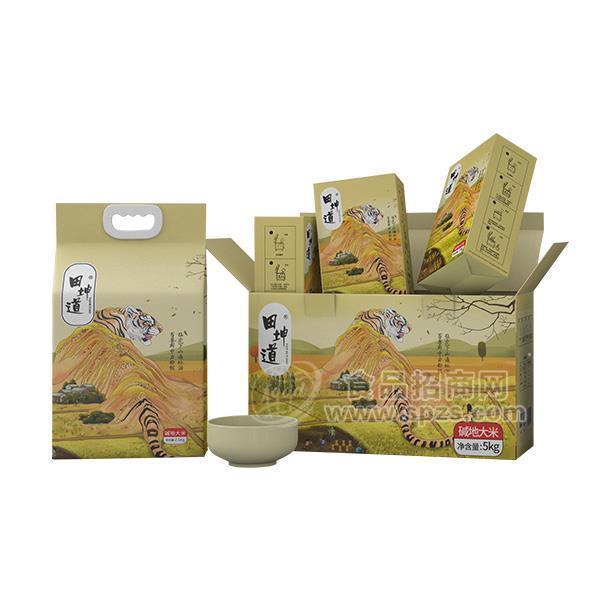 田坤道碱地大米礼盒装送礼佳品粮食招商5kg