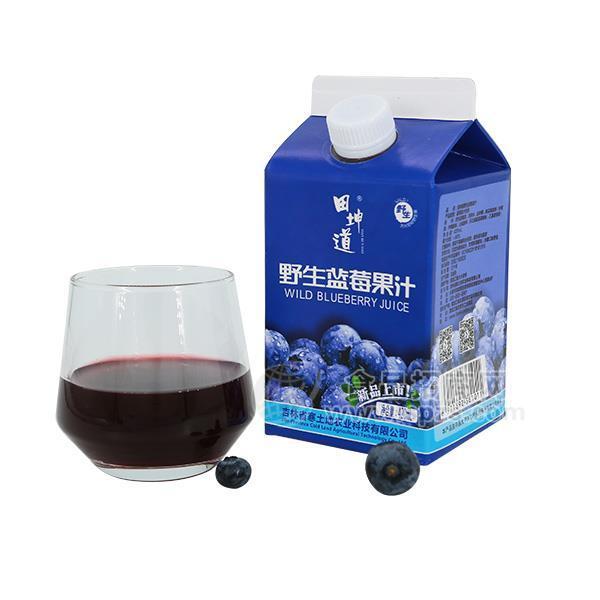 田坤道 野生蓝莓果汁饮料招商 新品上市420ml
