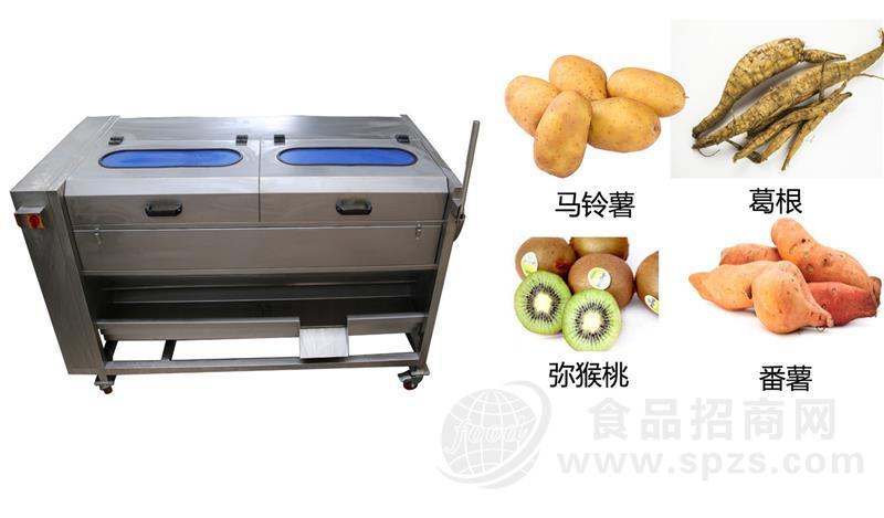 LV-629-1500  毛刷清洗去皮机