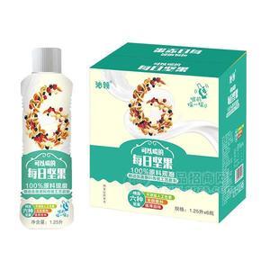 沁領(lǐng)堅果植物飲料整箱招商1.25Lx6瓶