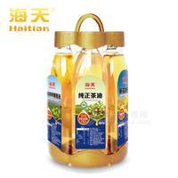 海天 纯正茶油 葵花籽油 橄榄油组合装