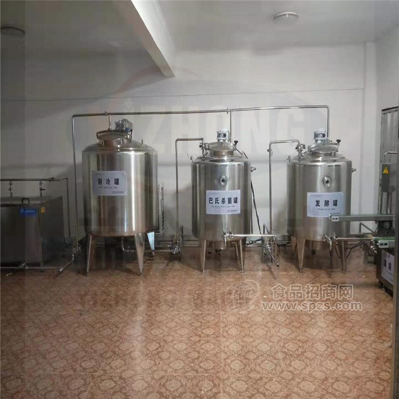 羊奶制品低温巴氏杀菌罐 直冷式加工流水线