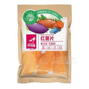 可可隆 红薯片 休闲食品招商125g