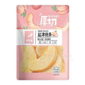 可可隆 厚切鹽津桃條 蜜餞果脯 休閑食品100g