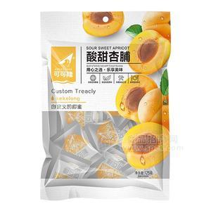 可可隆 酸甜杏脯 蜜餞果脯 休閑食品125g