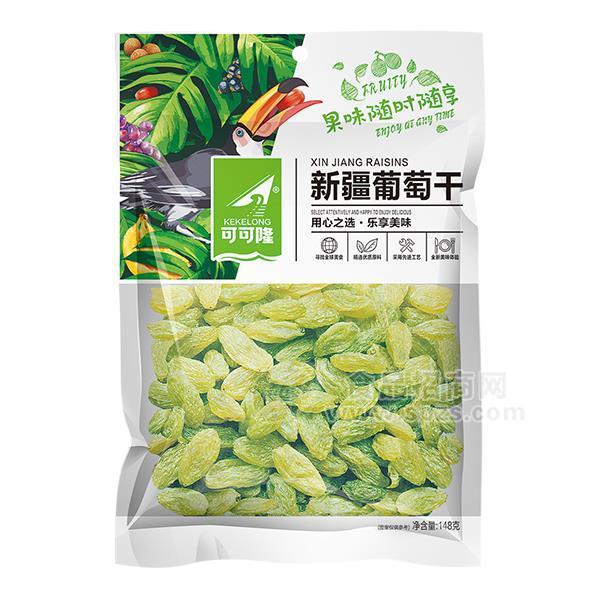 可可隆 新疆葡萄干 果干 休閑食品招商148g