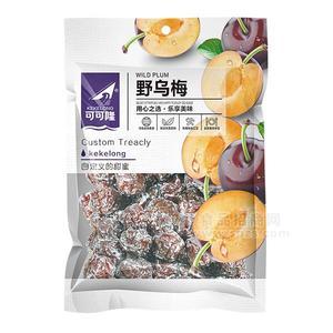 可可隆 野烏梅 蜜餞果脯 休閑食品招商118g