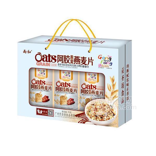 雨和阿胶燕窝燕麦片 冲调礼盒780g