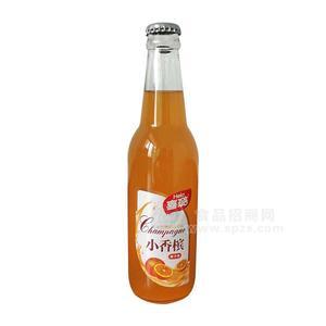 喜璐橙子味小香檳 玻璃瓶果味飲料