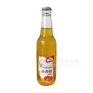 喜璐桔子味小香檳 玻璃瓶 果味飲料