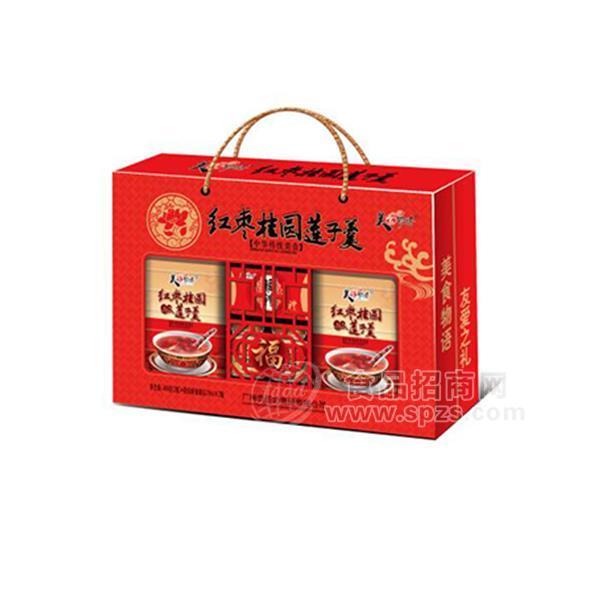 美食物语红枣桂圆莲子羹礼盒装 冲调食品