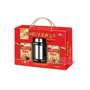 美食物語阿膠堅(jiān)果燕麥片禮盒裝 沖調(diào)食品