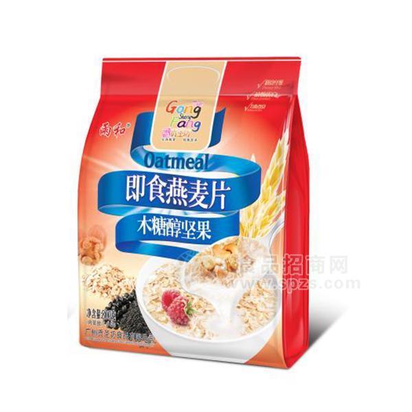 雨和木糖醇坚果 即食燕麦片 冲调袋装800g