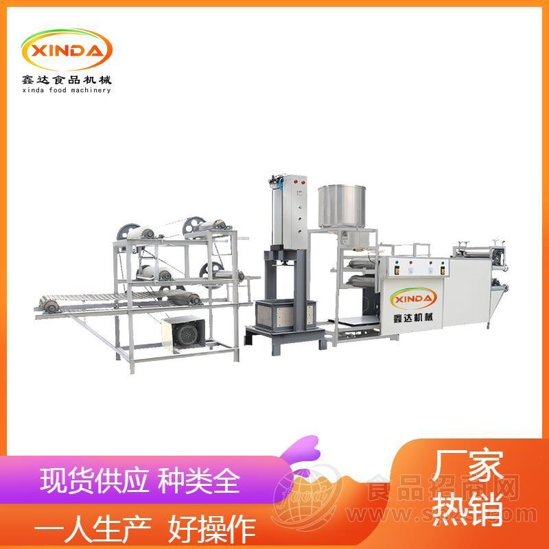 黑龙江全自动干豆腐机自动化操作高一人操作鑫达设备