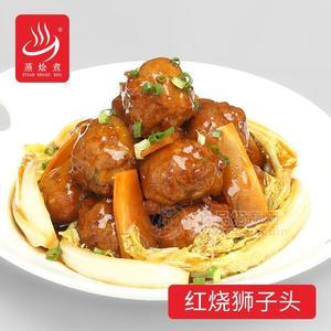 餐饮商用半成品菜红烧狮子头加热即食方便快餐速食料理包厂家批发全国配送
